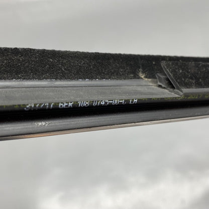 1080745-00-A TESLA MODEL 3 DOOR WINDOW MOLDING LEFT REAR 2017 2018 2019 2020 OEM 1080745-00-A