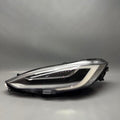 TESLA MODEL S HEADLIGHT LEFT DRIVER 2016 2017 2018 2019 2020 LED 10535