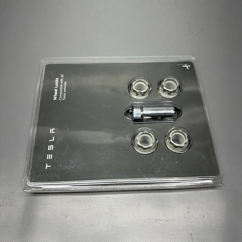 1130327-00-C TESLA MODEL S X Y 3 WHEEL LOCKS OEM 1130327-00-C
