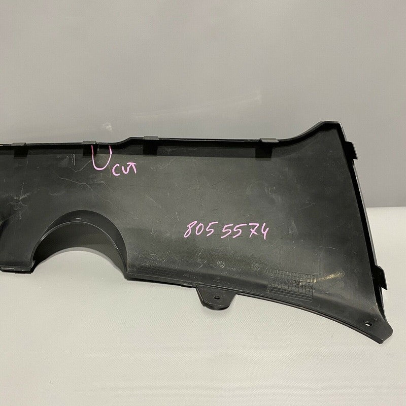 8055574 BMW M235 F22 REAR BUMPER DIFFUSER VALANCE M-SPORT 2015 2016 2017 OEM 