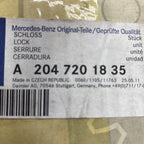 A2047201835 MERCEDES BENZ C300 DOOR LOCK ACTUATOR RIGHT FRONT 2008 2009 2010 2011 OEM