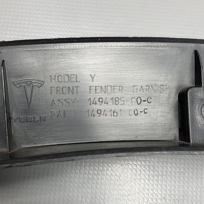 1494185-00-C TESLA MODEL Y WHEEL ARCH FLARE LEFT FRONT 2020 2021 2022 2023 1494185-00-C OEM