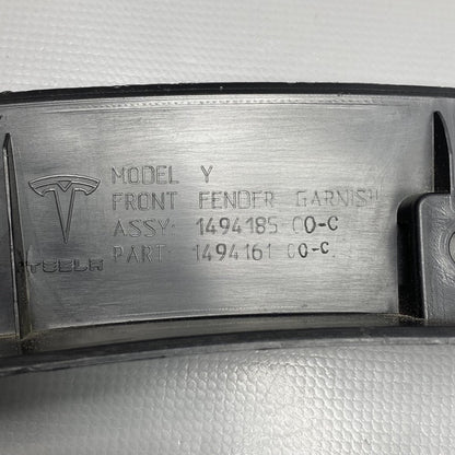 1494185-00-C TESLA MODEL Y WHEEL ARCH FLARE LEFT FRONT 2020 2021 2022 2023 1494185-00-C OEM