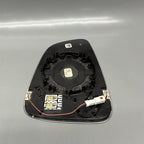 TESLA MODEL X MIRROR GLASS LEFT DRIVER 2016 17 18 19 20 2021 OEM 92520
