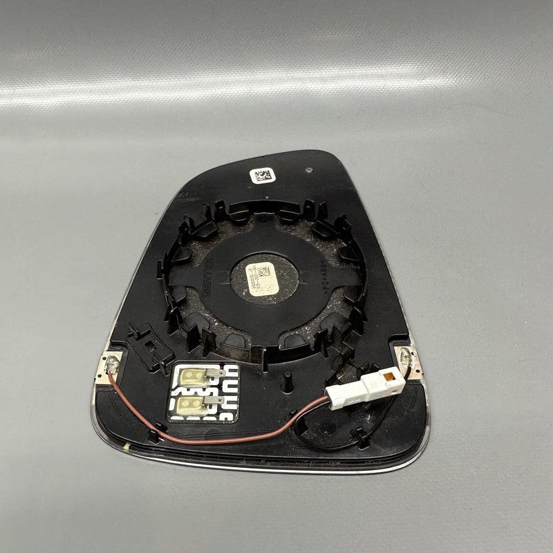 TESLA MODEL X MIRROR GLASS LEFT DRIVER 2016 17 18 19 20 2021 OEM 92520