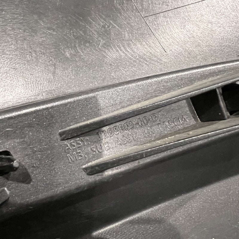 1540120-01-A TESLA MODEL 3 REAR BUMPER 2017 2018 2019 2020 2021 2022 OEM 1108905-00-D