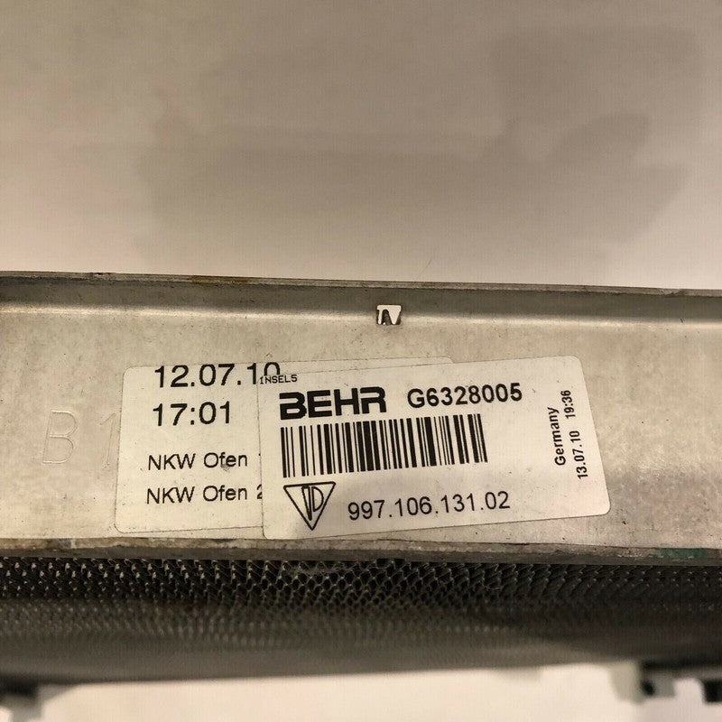 99710613102 PORSCHE 911 CAYMAN BOXSTER LEFT RADIATOR COOLER 2005 06 07 08 09 10 11 2012 OEM