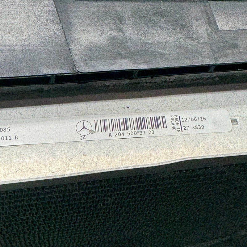 A2049066802 MERCEDES BENZ C250 COOLING RADIATOR FAN 2012 2013 2014 OEM A2049066802