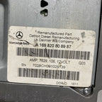 A1698208987 MERCEDES BENZ CLK350 AUDIO AMPLIFIER W209 CLK500 2006 2007 2008 2009 OEM