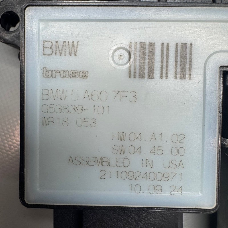 BMW 330 M340 DOOR WINDOW MOTOR LEFT REAR 2019 2020 2021 2022 2023 2024