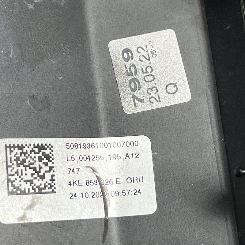 4KE853026E AUDI E-TRON WHEEL ARCH FLARE RIGHT FRONT 2019 2020 2021 2022 OEM 4KE853026E 