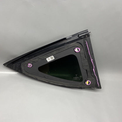 1495740-99-H TESLA MODEL Y QUARTER GLASS LEFT REAR 2020 2021 2022 2023 OEM 1495740-99-H