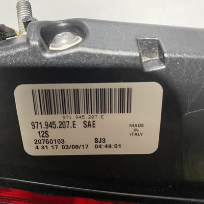971945207E PORSCHE PANAMERA TURBO TAIL LIGHT LEFT INNER 971945207E LED 2017 2018 2019 2020