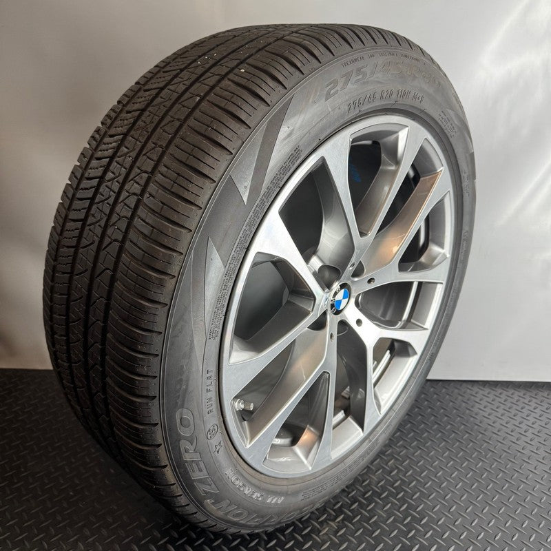 BMW X5 X6 WHEEL RIM 20 INCH 2018 2019 2020 2021 2022 2023 OEM 6883757