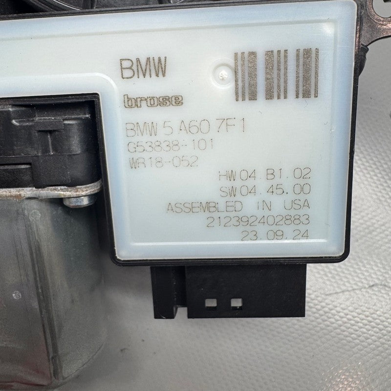 BMW 330 M340 DOOR WINDOW MOTOR LEFT FRONT 2019 2020 2021 2022 2023 202