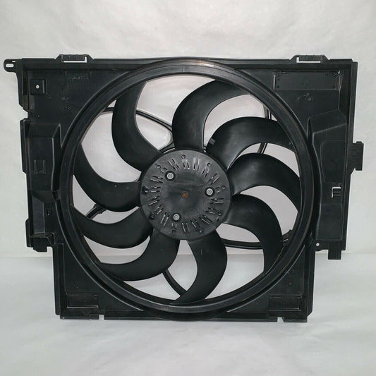 7640513 BMW 328 428 RADIATOR COOLING FAN F30 F32 2012 2013 2014 2015 OEM