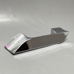 TESLA MODEL S DOOR HANDLE CHROME LEFT FRONT 2012 2013 2014 2015 OEM