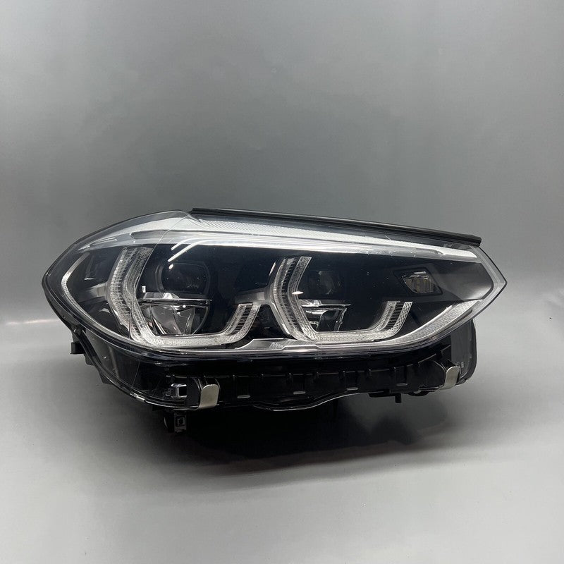 BMW X3 HEADLIGHT RIGHT PASSENGER 2018 2019 2020 2021 ADAPTIVE LED X4 8