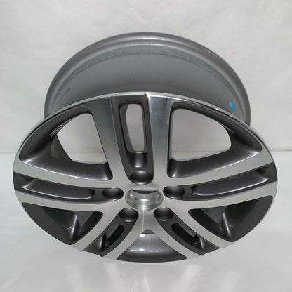 1KD601025 VOLKSWAGEN JETTA WHEEL RIM GRAY AND STAINLESS STEEL 16” 2010 OEM