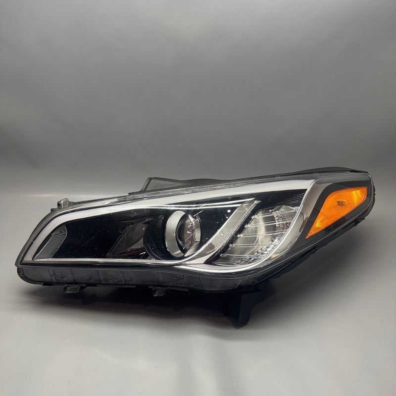 HYUNDAI SONATA HEADLIGHT LEFT DRIVER 2015 2016 2017 HALOGEN OEM