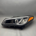 HYUNDAI SONATA HEADLIGHT LEFT DRIVER 2015 2016 2017 HALOGEN OEM
