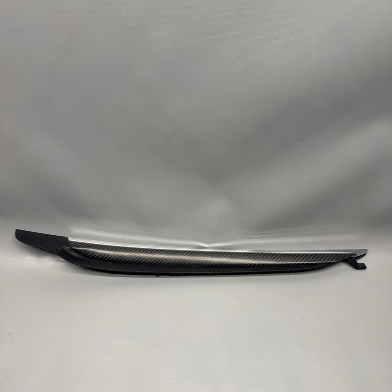 TESLA MODEL X TWILL CARBON FIBER LEFT FRONT 2021 2022 2023 2024 OEM