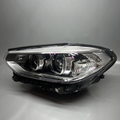8739651-04 BMW X3 HEADLIGHT LEFT DRIVER X4 LED 2018 2019 2020 2021 OEM 8739651-04