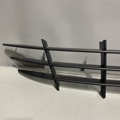 ASTON MARTIN GRILLE UPPER 3 STRIPE BLACK OEM