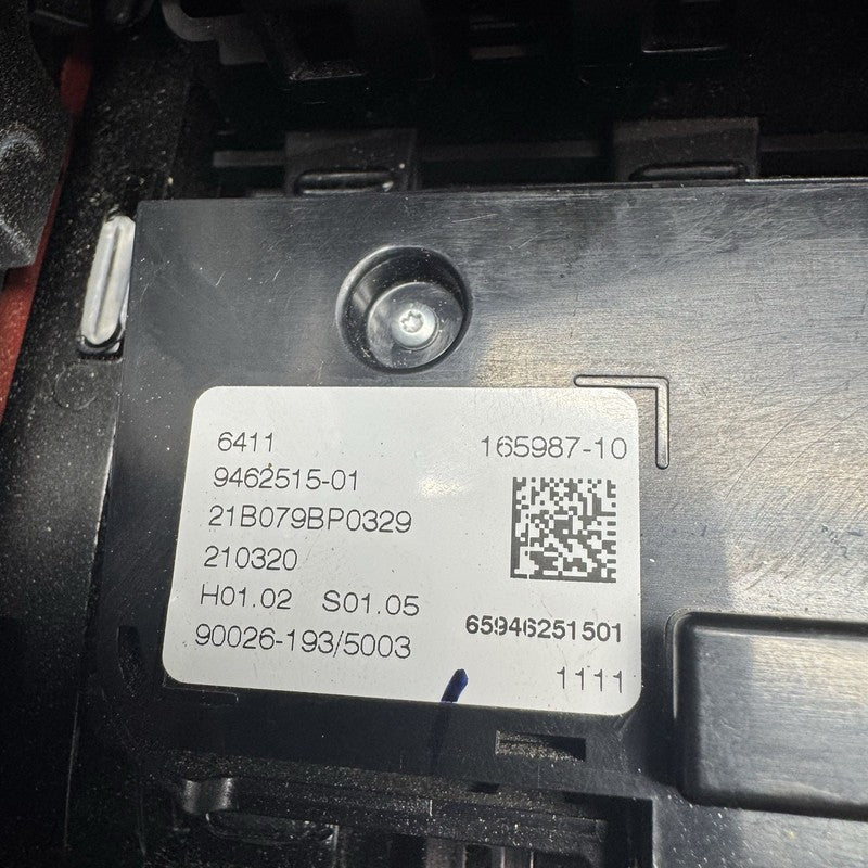 M8 BMW M8 840i M850i REAR CENTER CONSOLE PANEL 2020 2021 2022 2023 2024 OEM