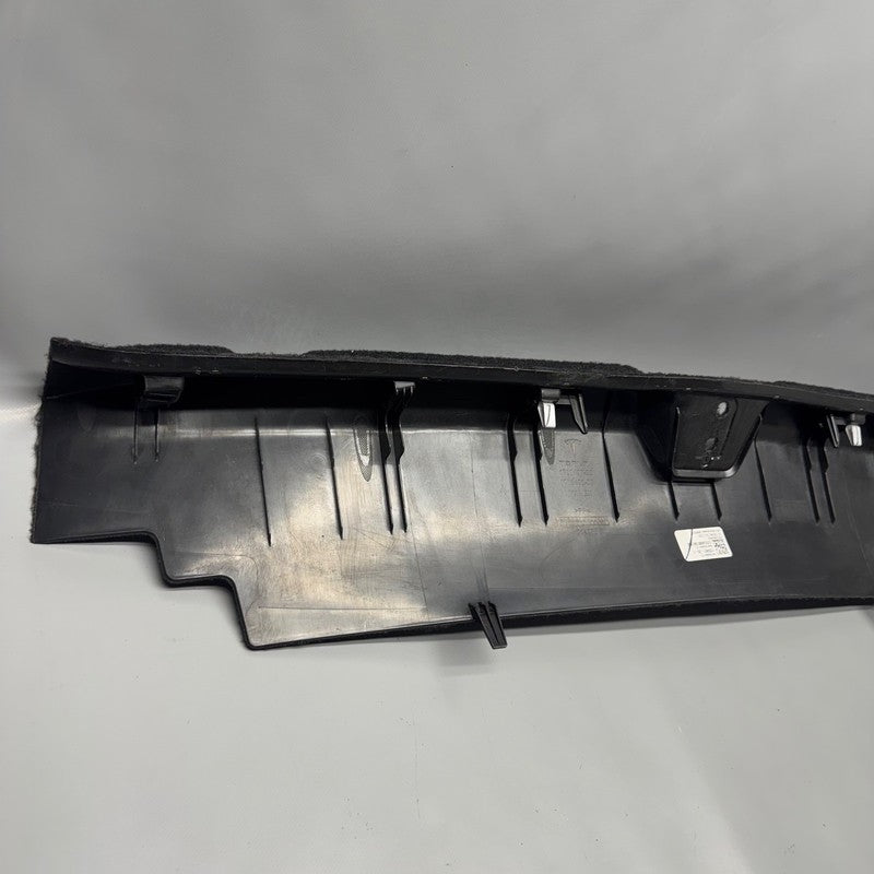 TESLA MODEL 3 REAR TRUNK SILL TRIM LOWER 2024 2025 OEM 1733498-00
