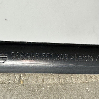 997551303 PORSCHE CARRERA 4S DOOR SILL TRIM FRONT 2005 2006 07 08 09 10 11 2012 997551303