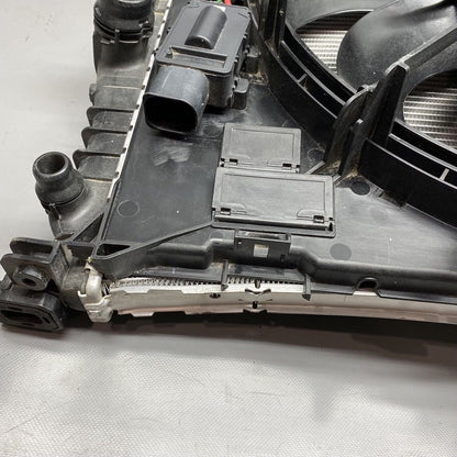 17118743663 BMW 740 RADIATOR FAN ASSEMBLY 17118743663 2016 2017 2018 2019 600 WATT OEM