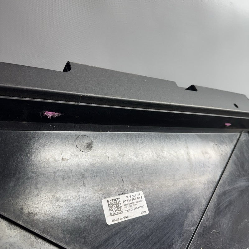 1817885-00-F TESLA CYBERTRUCK TRUNK BED WALL RIGHT LOWER REAR 2024 2025 OEM 1817885-00-F