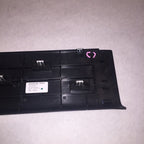 1053195-00-E TESLA MODEL X DEMMEL AG RIGHT SIDE WELCOME PLATE 2015 2016 2017 OEM 