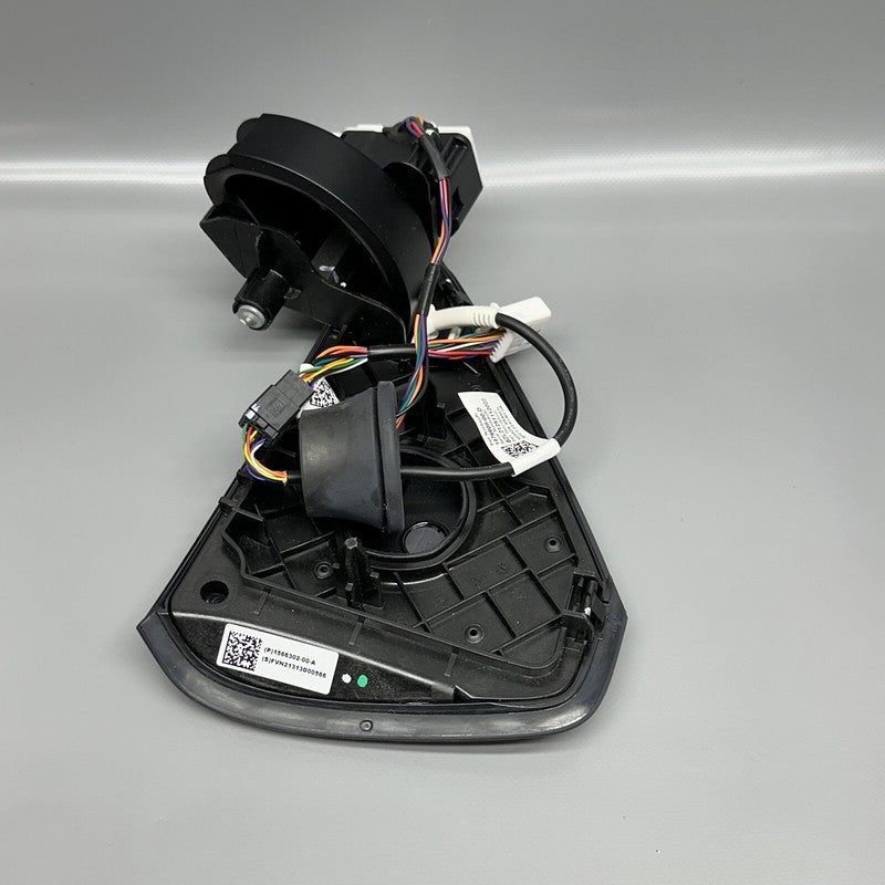 1566302-00-A TESLA MODEL 3 CHARGE PORT DOOR COVER LIGHT LEFT 2018 2019 2020 2021 1566302-00-A