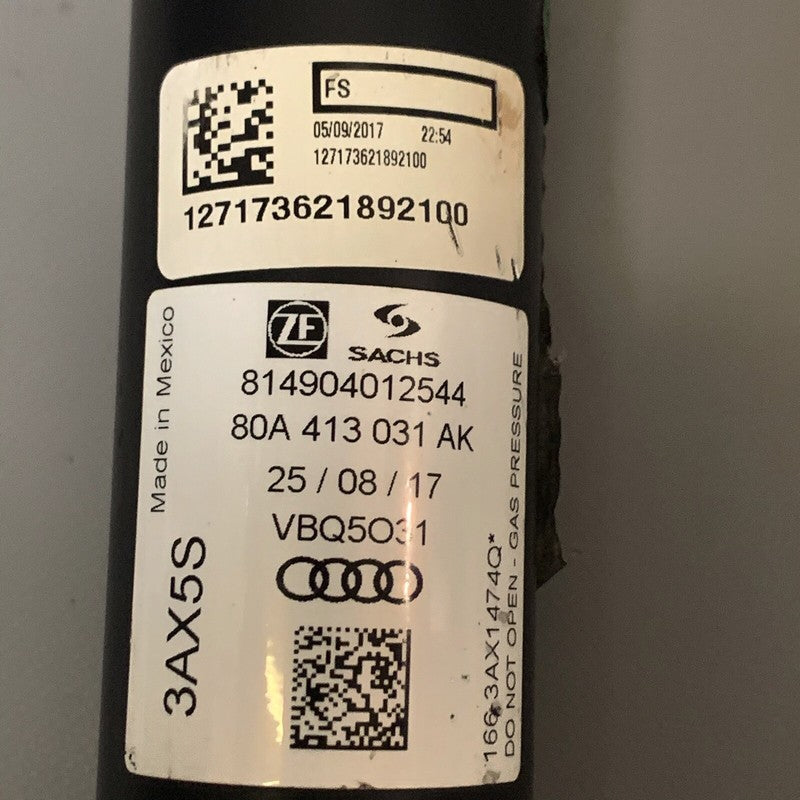 80A413031AK AUDI Q5 STRUT SHOCK 2018 2019 2020 OEM 80A413031AK
