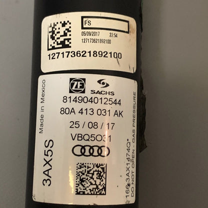 80A413031AK AUDI Q5 STRUT SHOCK 2018 2019 2020 OEM 80A413031AK