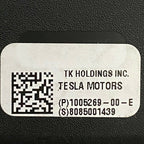1005269-00-E TESLA MODEL S SEATBELT BUCKLE REAR 1005269-00-E 2016 2017 2018 2019 OEM