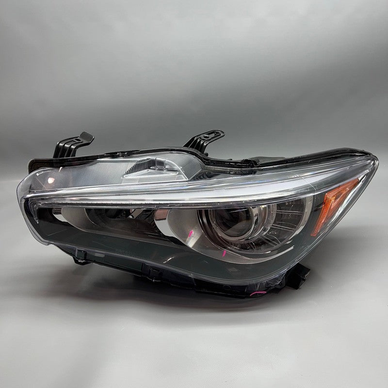 INFINITI Q50 HEADLIGHT LEFT DRIVER 2014 2015 2016 2017 AFTERMARKET DEP