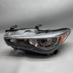 INFINITI Q50 HEADLIGHT LEFT DRIVER 2014 2015 2016 2017 AFTERMARKET DEP