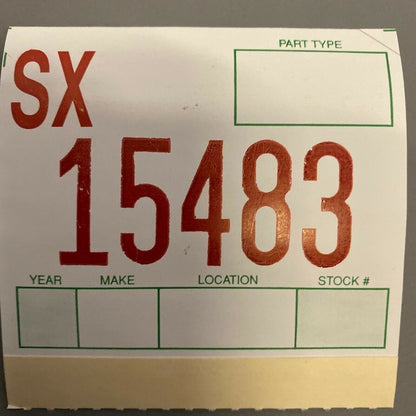 8V5945094 AUDI A3 TUNK TAIL LIGHT RIGHT PASSENGER 2015 2015 S3 SEDAN OEM 