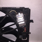 A2049060212 MERCEDES BENZ C250 GLK250 RADIATOR COOLING FAN ASSEMBLY 2011 2012 2013 2014 OEM
