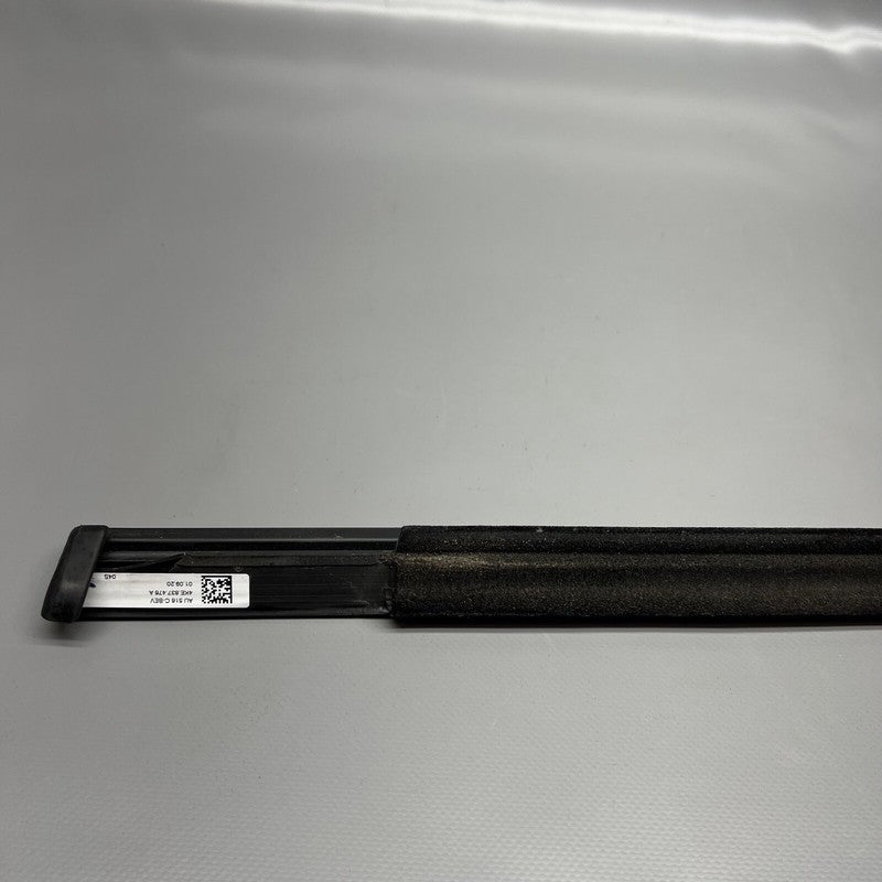 4KE837476A AUDI E-TRON WINDOW BELT MOLDING LEFT FRONT 2019 2020 2021 OEM 4KE837476A