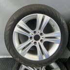 6796239 BMW 328i WHEEL RIM SET 17 INCH 2012 2013 2014 2015 2016 2017 2018 OEM 6796239