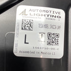 TESLA MODEL S PLAID FOG LIGHT LEFT DRIVER 3 PIN 2021 2022 2023 OEM 156