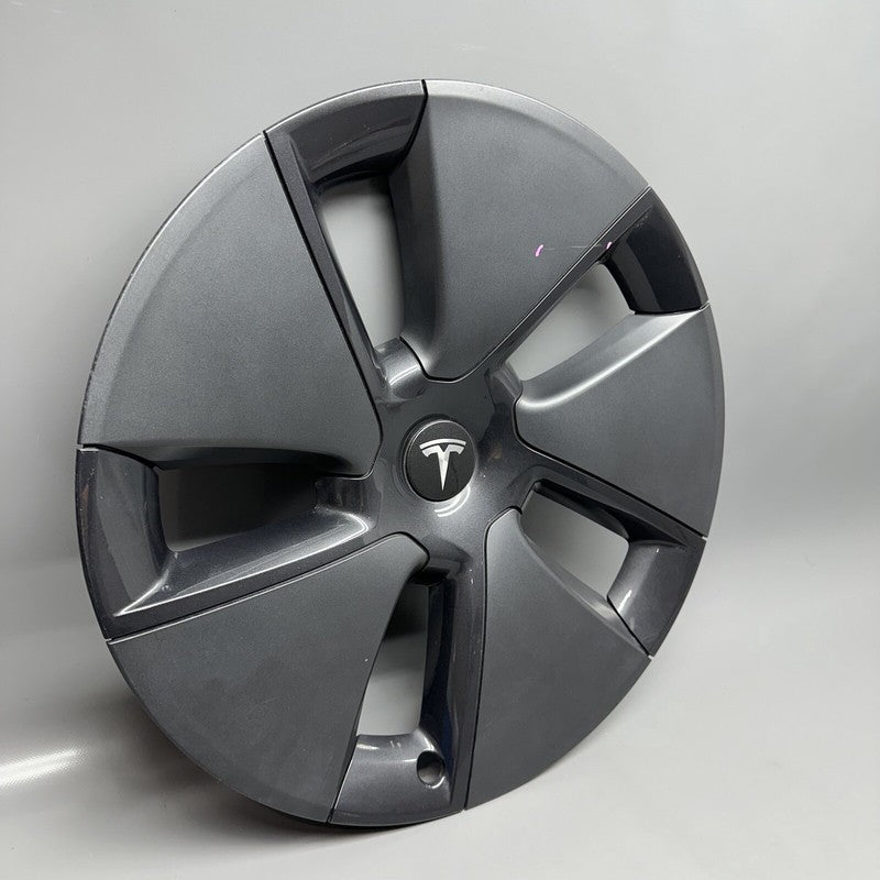 1044271-00-A TESLA MODEL 3 WHEEL HUB CAP 18 INCH 2017 2018 2019 2020 OEM 1044271-00-B