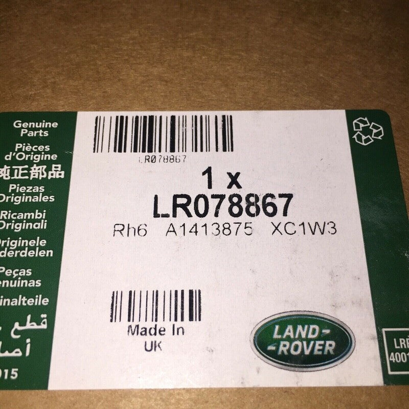 LR078867 RANGE ROVER EVOQUE LEFT FRONT DOOR MOULDING 2012 2013 2014 2015 OEM