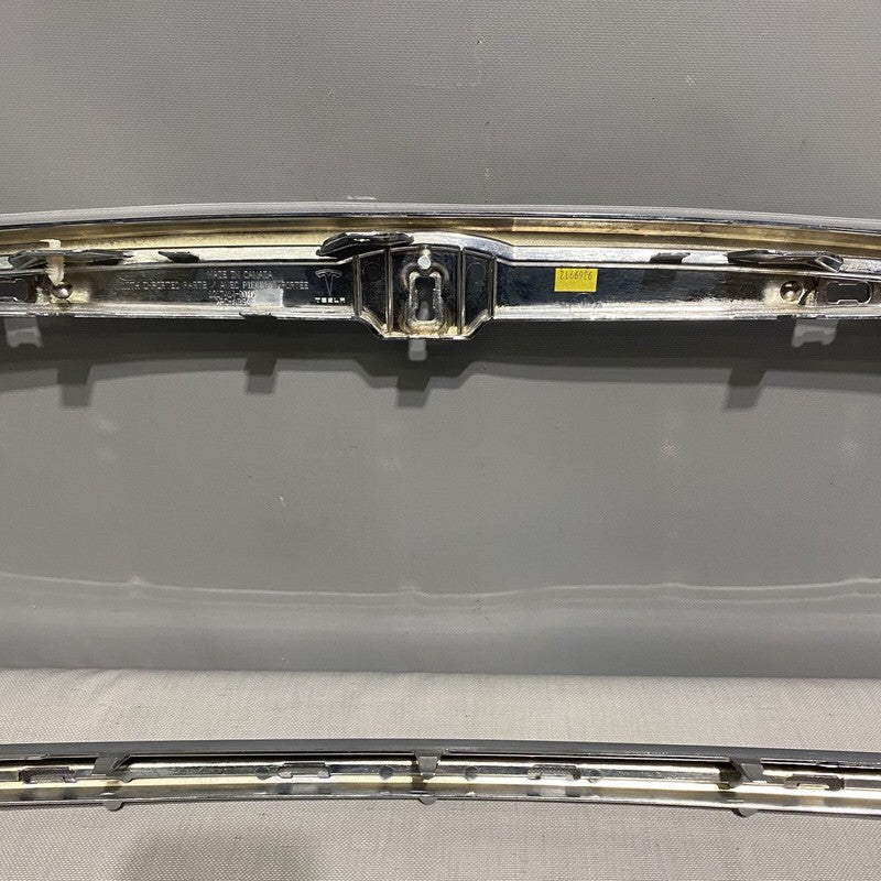 1017414-00-D TESLA MODEL S GRILLE CHROME FRAME 1017414-00-D 2012 2013 2014 2015