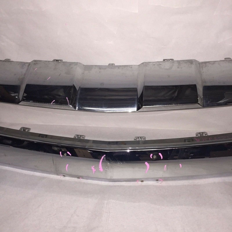 a1668858525 MERCEDES BENZ ML350 ML550 FRONT BUMPER LOWER CHROME AMG 2013 2014 2015 OEM
