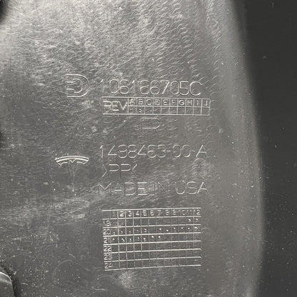 1498463-00-A TESLA MODEL Y DOOR PANEL RIGHT REAR 2020 2021 2022 2023 OEM 1498463-00-A